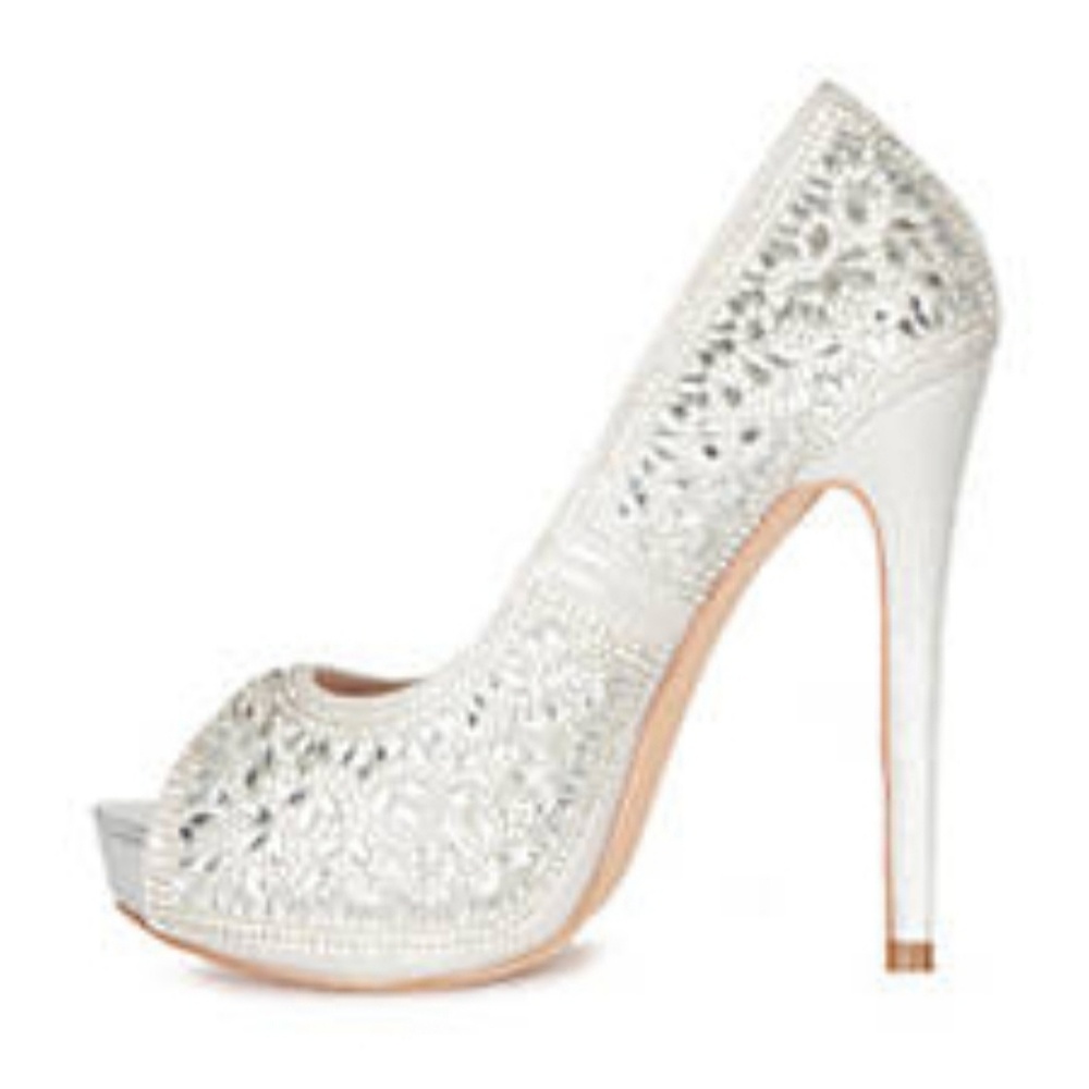 Lauren Lorraine Rhinestone Covered Heels